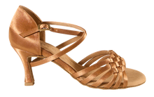 Load image into Gallery viewer, Andra X Ladies Latin Dance Shoes Raso Carne - Anita Flavina