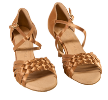 Load image into Gallery viewer, Andra X Ladies Latin Dance Shoes Raso Carne - Anita Flavina