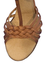Load image into Gallery viewer, Andra T Ladies Latin Dance Shoes Raso Carne - Anita Flavina