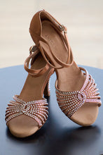 Load image into Gallery viewer, Avant Garde Swarovski Dance Shoes - Anita Flavina