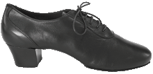 Load image into Gallery viewer, Asti Ladies Practice Dance Shoes Black Leather - Anita Flavina