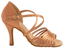 Carica l'immagine nel visualizzatore di Gallery, Verona Ladies Latin Dance Shoes Satin - Anita Flavina