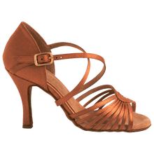 Load image into Gallery viewer, Verona Carmello Satin Women’s Latin Dance Shoes