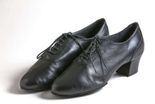 Load image into Gallery viewer, Asti Ladies Practice Dance Shoes Black Leather - Anita Flavina