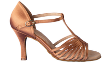 Load image into Gallery viewer, Light Ladies Latin Dance Shoes Satin - Anita Flavina