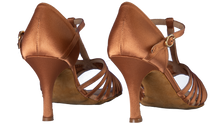 Load image into Gallery viewer, Light Ladies Latin Dance Shoes Satin - Anita Flavina