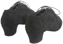 Load image into Gallery viewer, 4.5 cm heel of Roma Mens Latin Dance Shoes with suede, Italian fabric