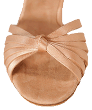 Carica l'immagine nel visualizzatore di Gallery, Open toe, soft sole & 6 straps of Kristi Ladies Latin Dance Shoes