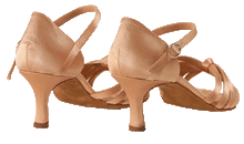 Carica l'immagine nel visualizzatore di Gallery, 60 mm / 2 inch heel-height of Kristi for latin dancing