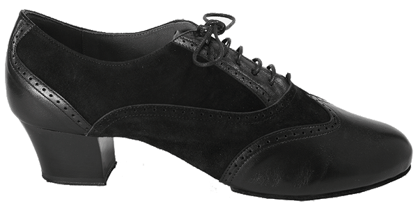 Side view of suede & leather composed Sean