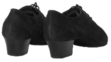 Load image into Gallery viewer, Back view of Sergio Suede Mens Latin Dance Shoes 
