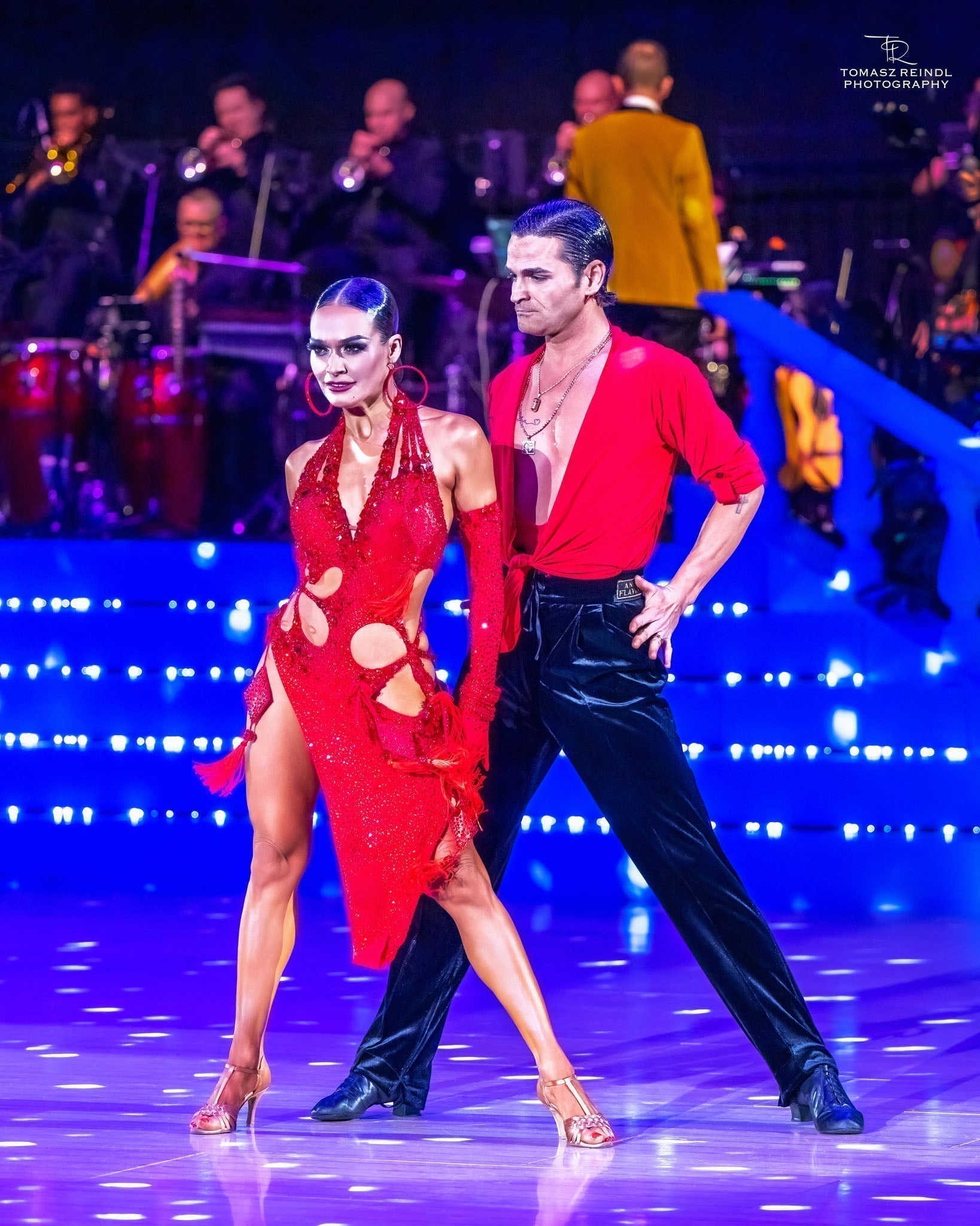 Andra T Ladies Latin Dance Shoes by Anita Flavina, hand made in Italy and designed with World Champion Andra Vaidilaite