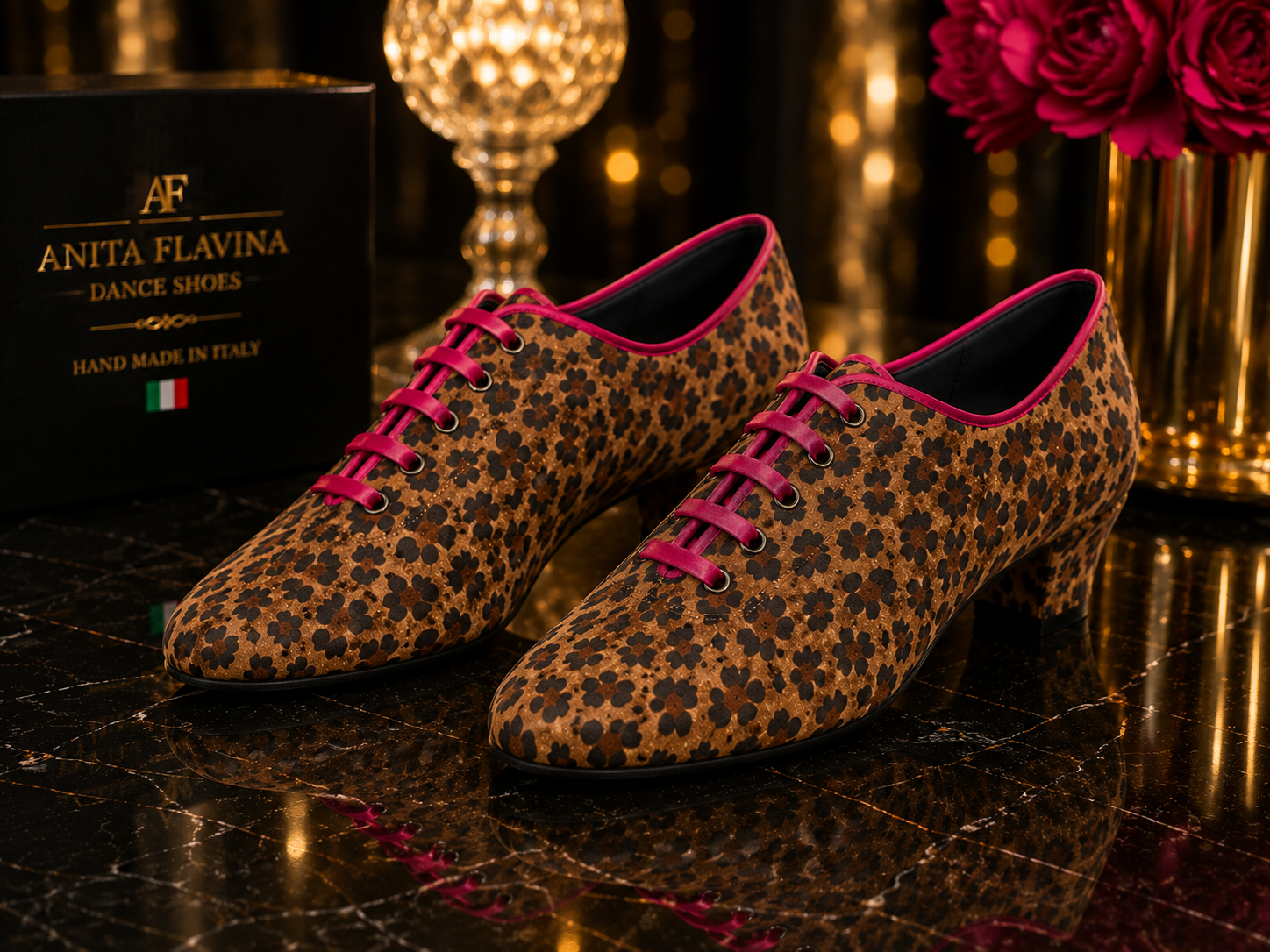 Nino Ladies Practice & Teaching Shoes handmade in Italy by Anita Flavina Dance Shoes
