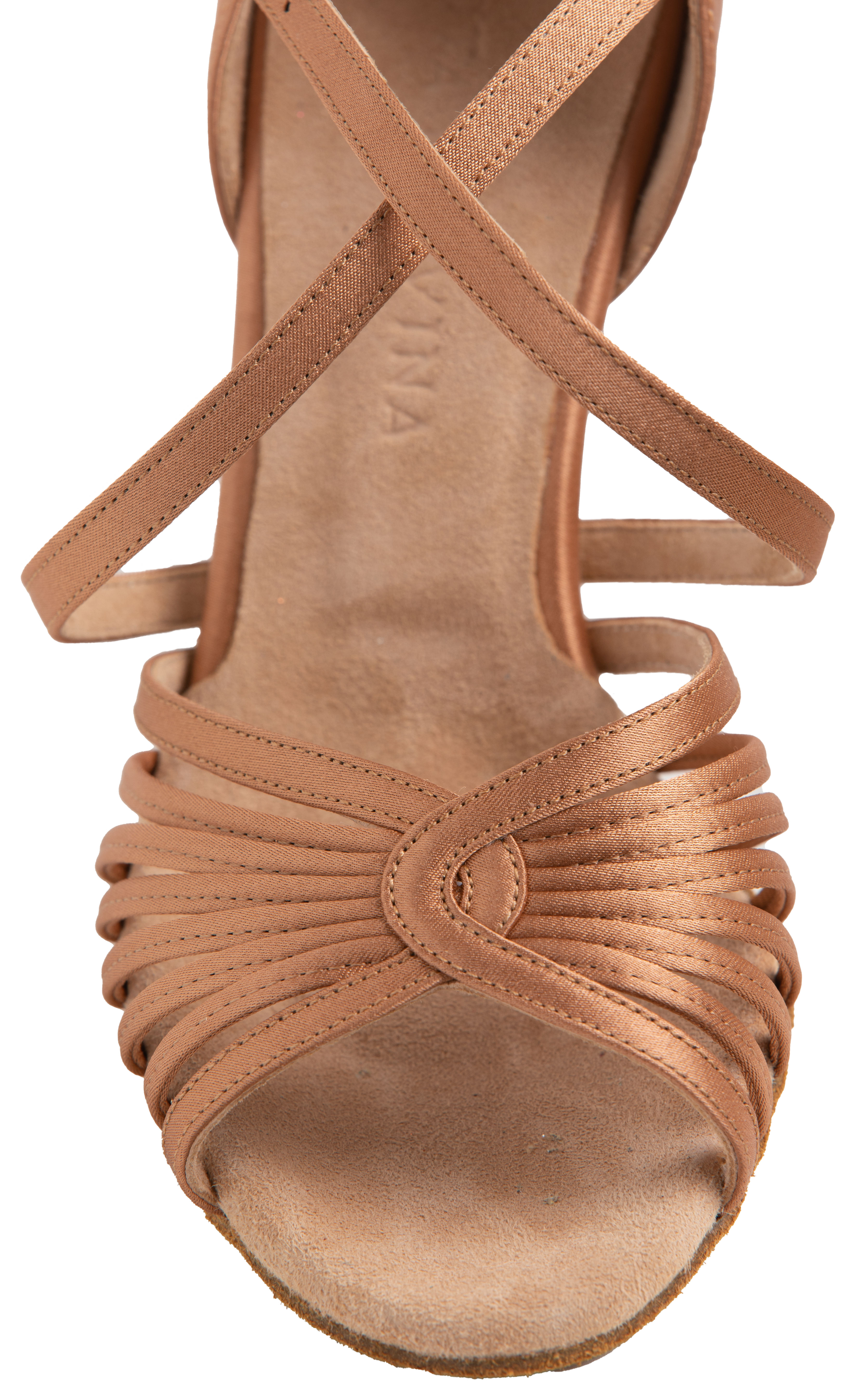 Verona Ladies Latin Dance Shoes Satin - Anita Flavina