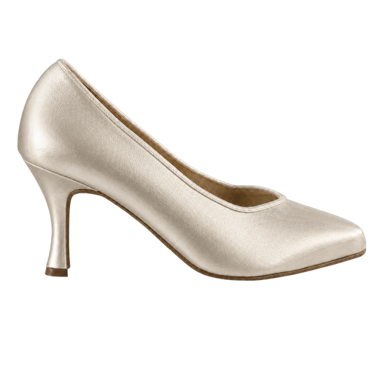 Brescia Women’s Ballroom Dance Shoes Platino Leather - Anita Flavina