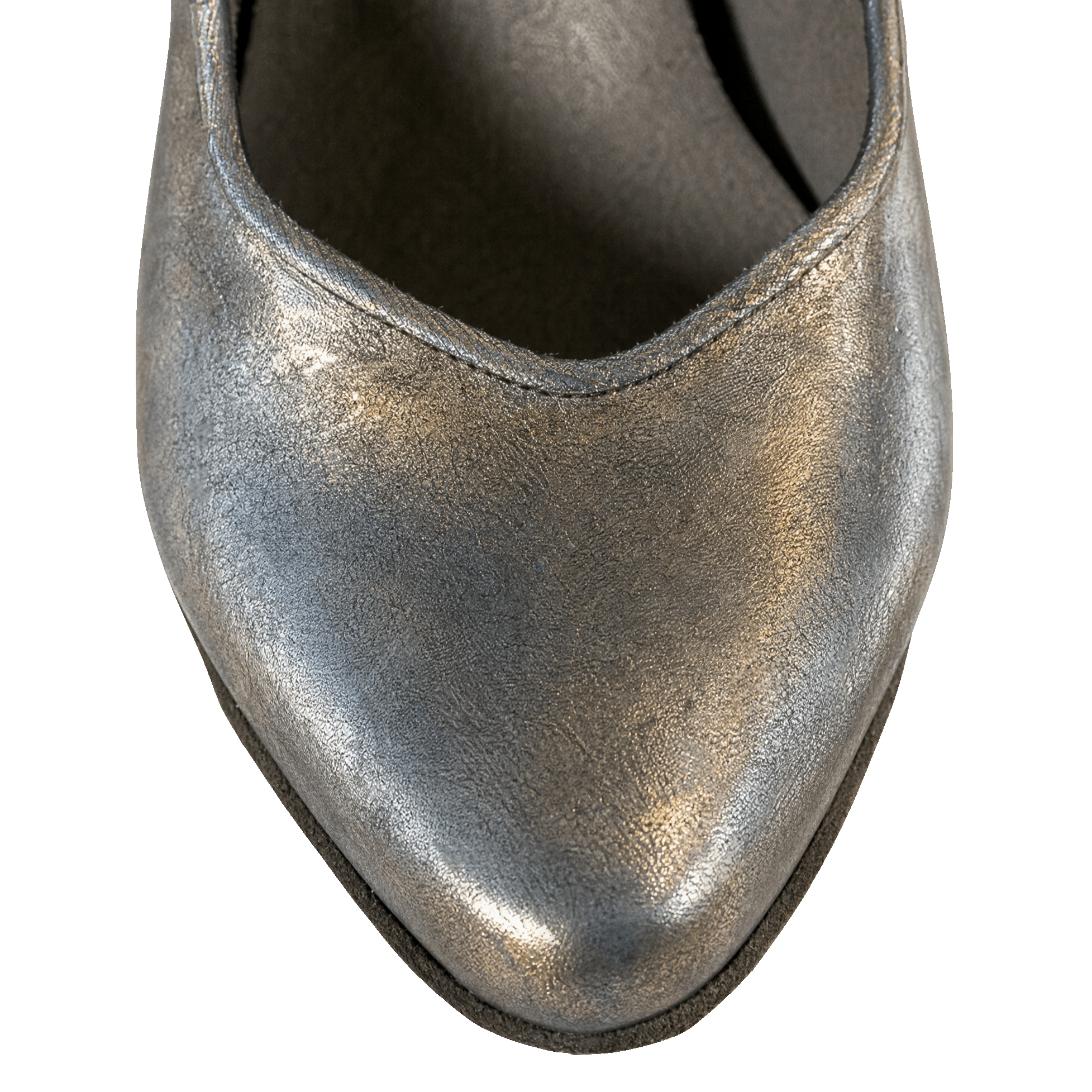 Assisi Women’s Ballroom Dance Shoes – Silver Leather - Anita Flavina