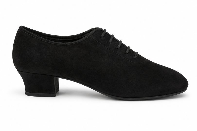 Nino Black Suede – Men’s Latin Dance Shoes - Anita Flavina