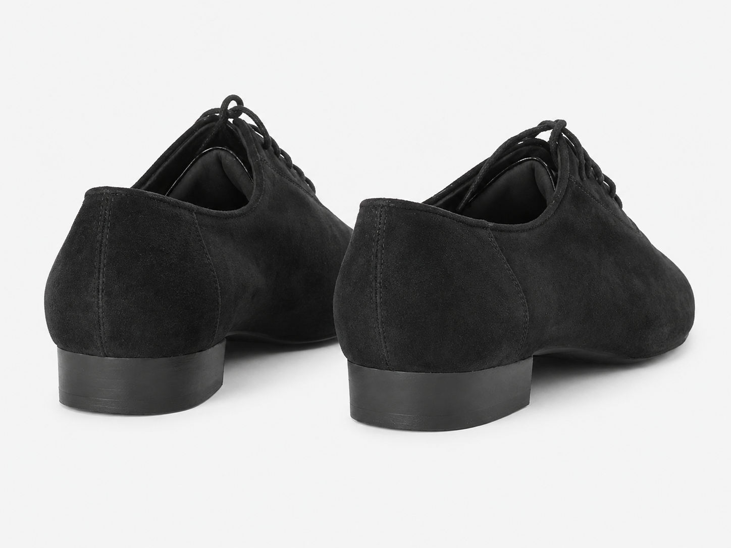 Sicily Men’s Ballroom Dance Shoes – Black Suede Leather - Anita Flavina