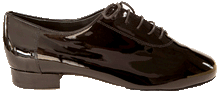 Carica l&#39;immagine nel visualizzatore di Gallery, Torino Boys Ballroom Dance Shoes Leather Patent - Anita Flavina
