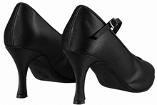 Load image into Gallery viewer, Padova Women’s Ballroom Dance Shoes Black Satin
