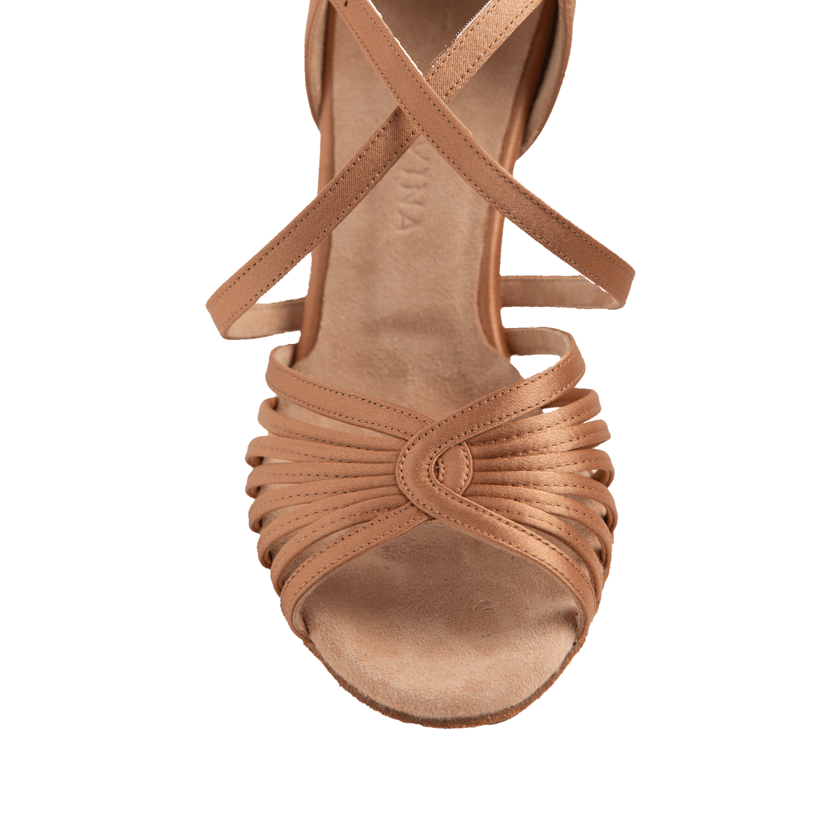 Verona Raso Carne Satin Women’s Latin Dance Shoes - Anita Flavina