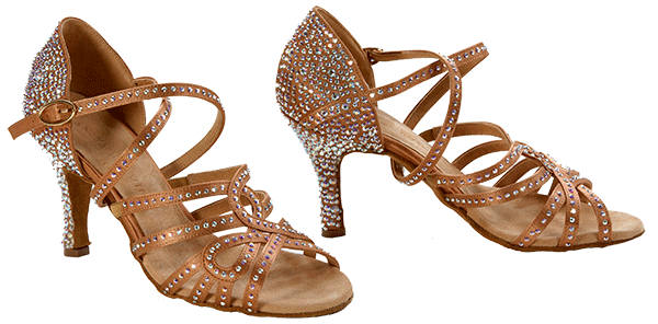 Ladies dance shoes with Swarovski enhancement: Avant Garde