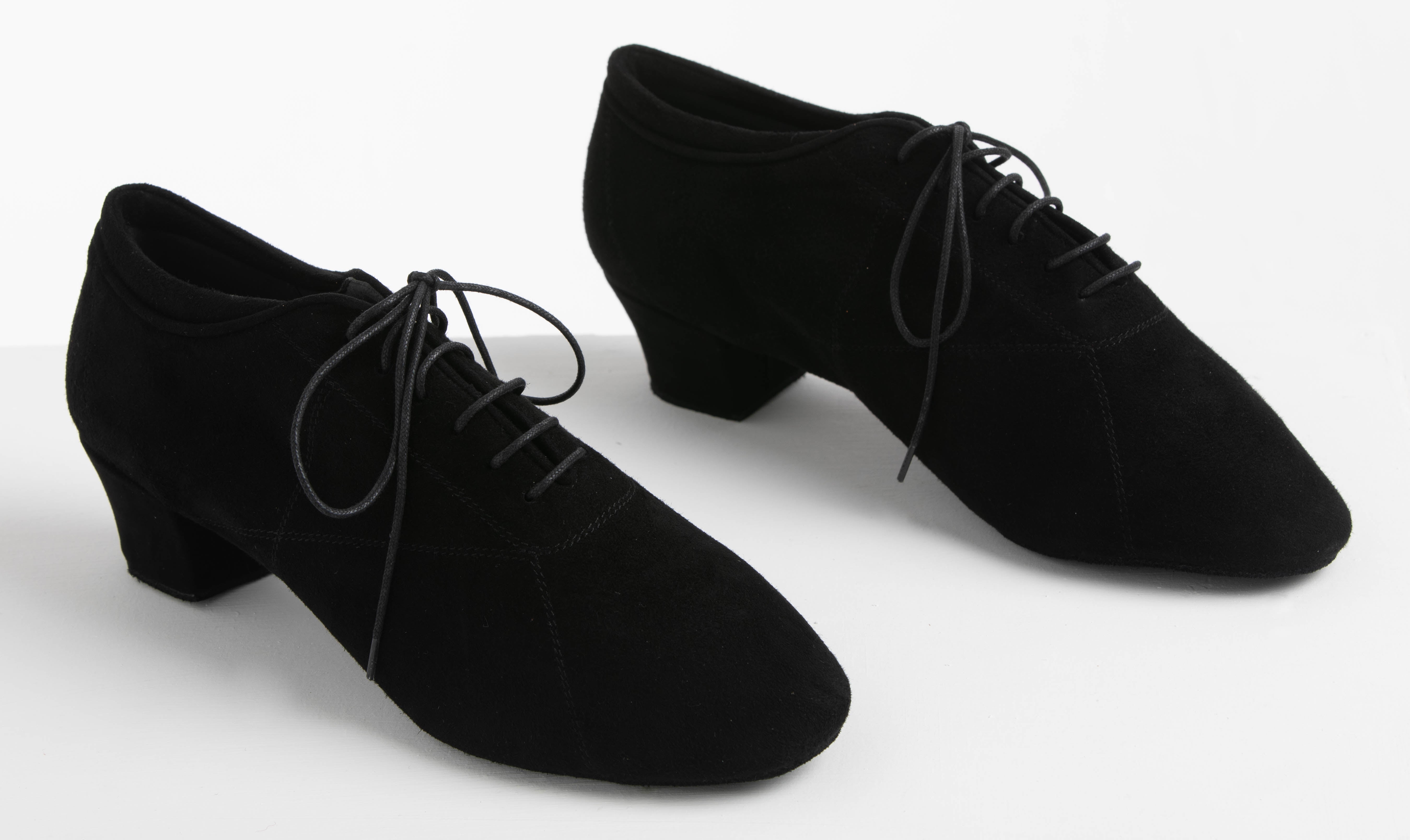 Soul Ladies Practice Dance Shoes Black Suede - Anita Flavina