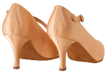 Load image into Gallery viewer, Back of Clara Ballroom Dance Shoes for ladies
