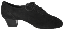 Load image into Gallery viewer, Side view of Suede Mens Latin Dance Shoes - Sergio
