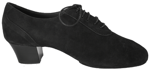 Side view of Suede Mens Latin Dance Shoes - Sergio